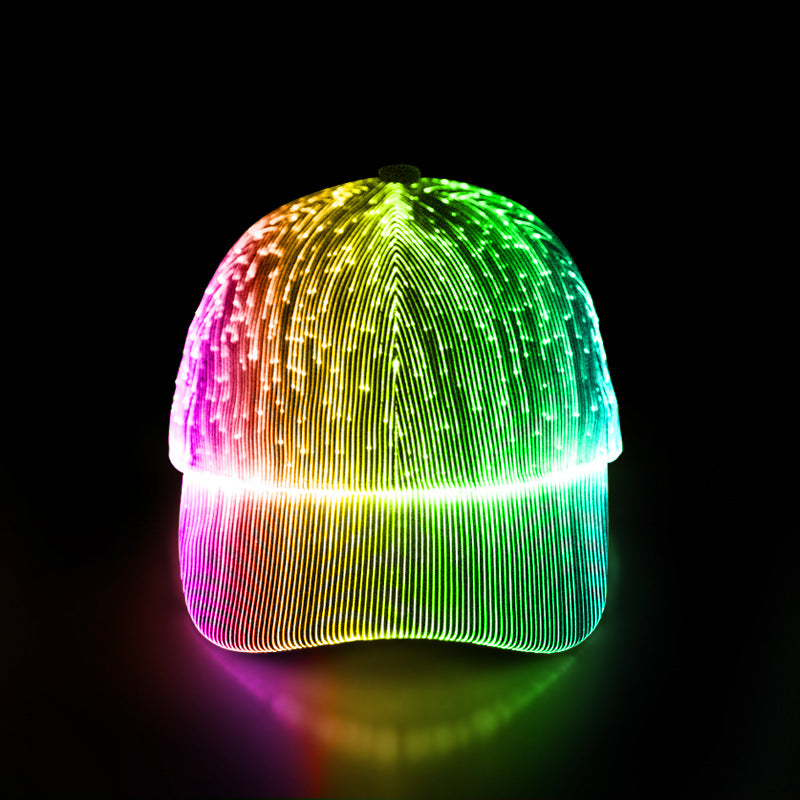 Shine Bright with Our LED Hat: Perfect for Nighttime Events and Parties